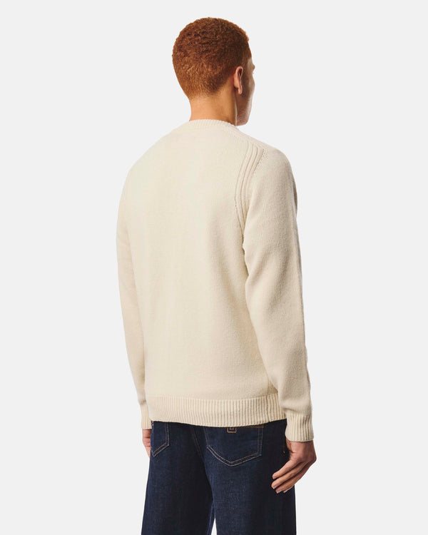 Lauda Woll-Cardigan Calcium