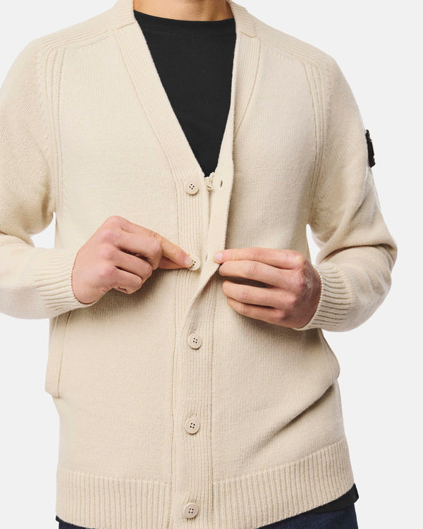 Lauda Woll-Cardigan Calcium