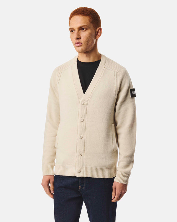 Lauda Woll-Cardigan Calcium