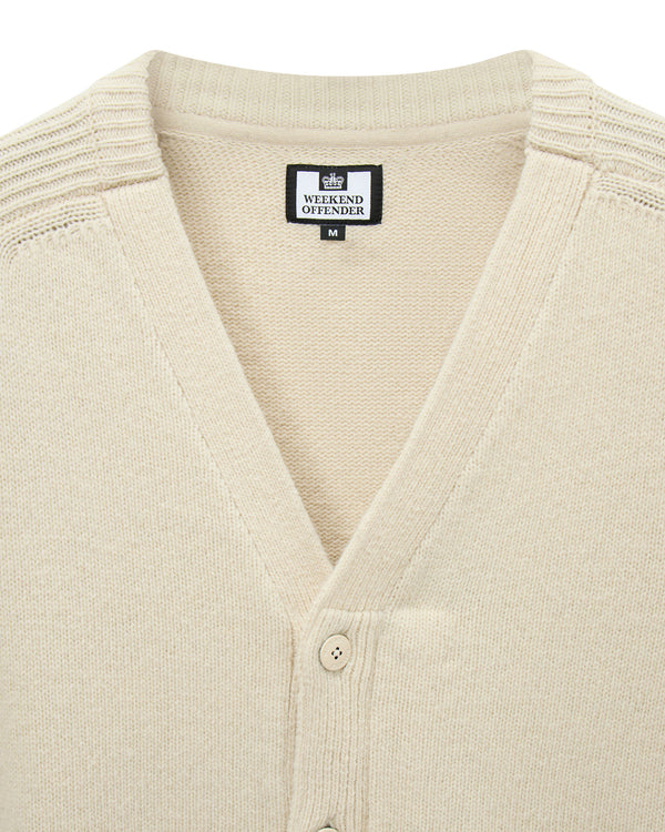 Lauda Woll-Cardigan Calcium