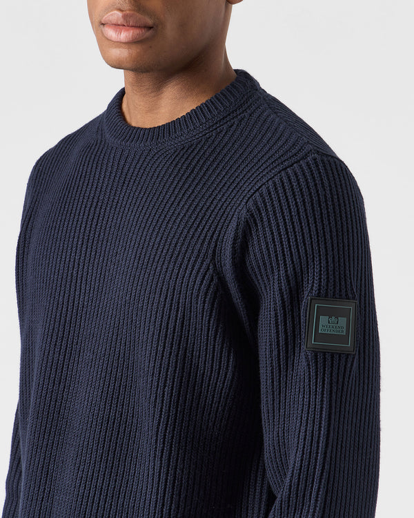 Couto Knitted Sweater Navy