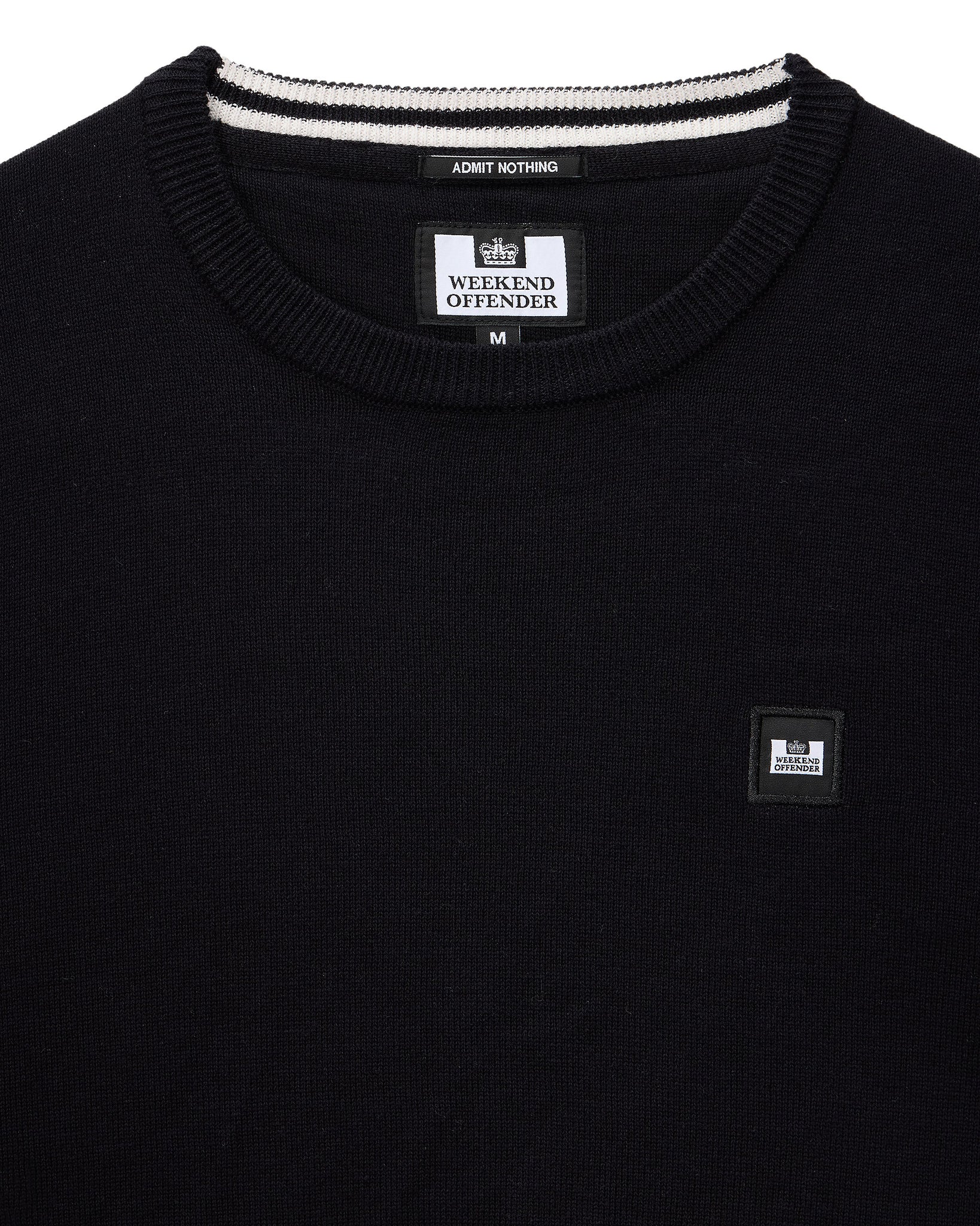 Solace Knitted Sweater Black