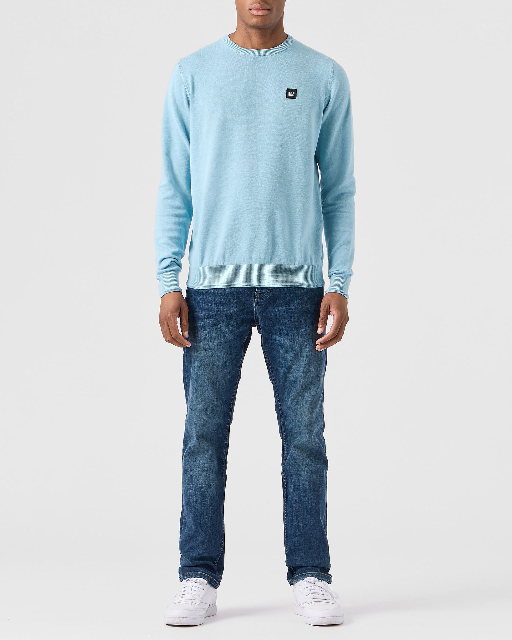 Solace Knitted Sweater Winter Sky Blue