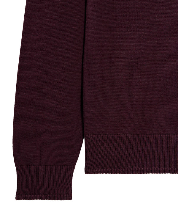 Solace Knitted Sweater Acai Berry