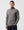 Pierre Knitted Quarter Zip Sweater Zinc