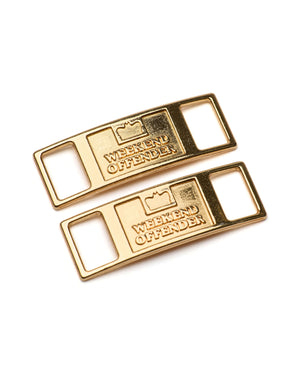 Shoelace Trainer Tag Gold