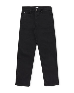 Loose Fit Denim Jeans Black