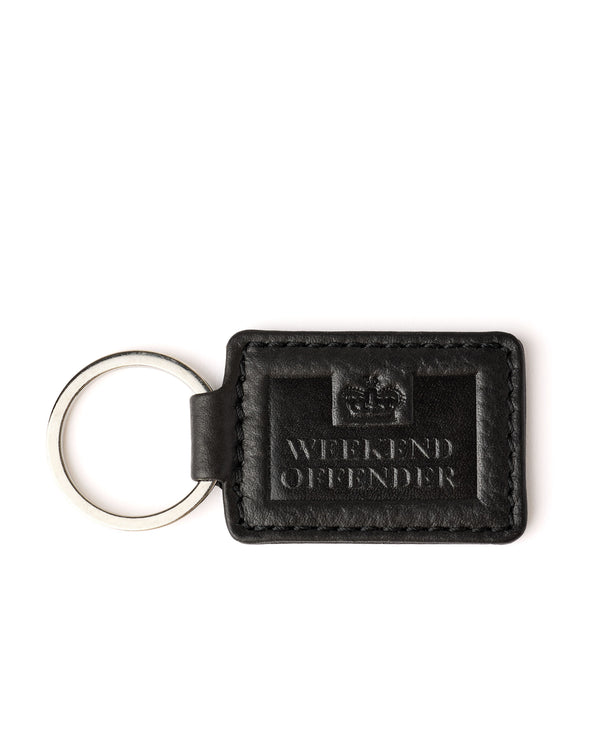 Full-Grain Leather Key Fob