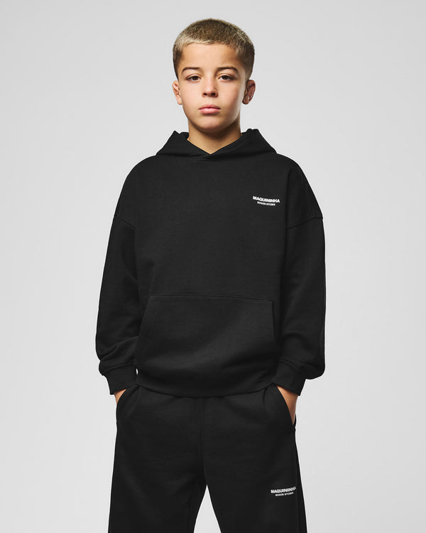 Kids Renzo Hoodie Black