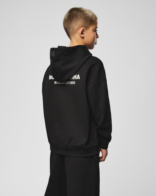 Kids Renzo Hoodie Black