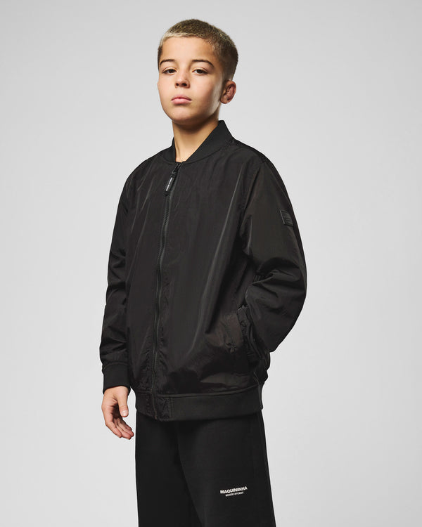 Kids Carlos Bomber Jacket Black
