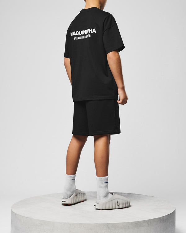 Kids Helio Jogger Short Black