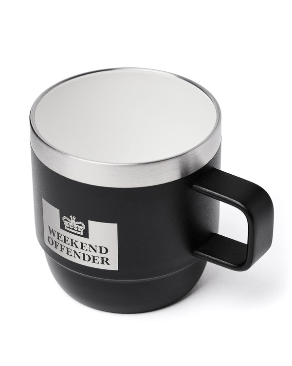 Outdoor Stackable Mug Black