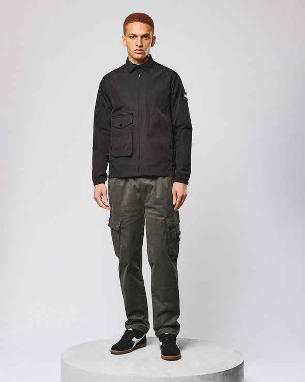 Vinnie Over-Shirt Black