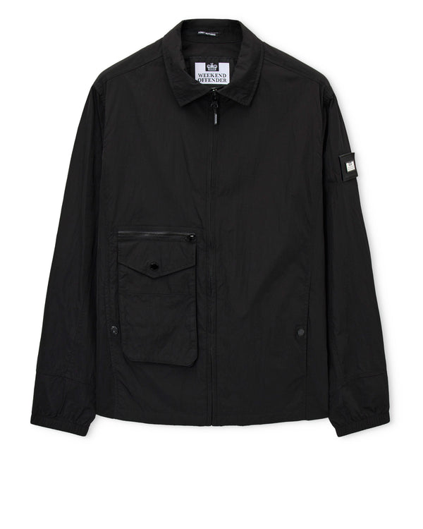 Plus Size - Vinnie Over-Shirt Black