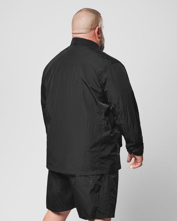 Taglie Forti - Vinnie Over-Shirt Nera