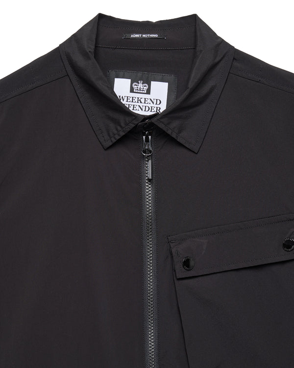 Southbank Technical Over-Shirt Black