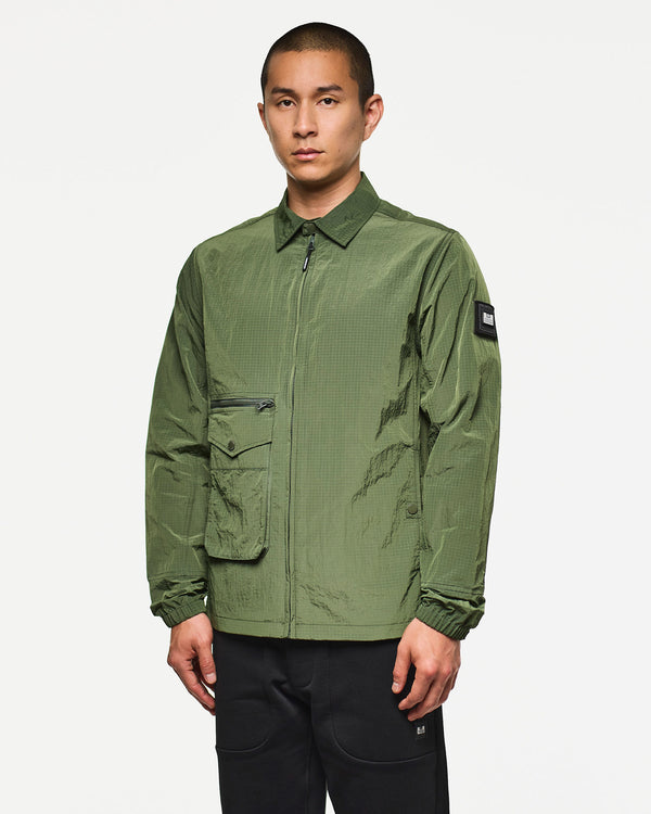 Vinnie Over-Shirt Bay Leaf Green