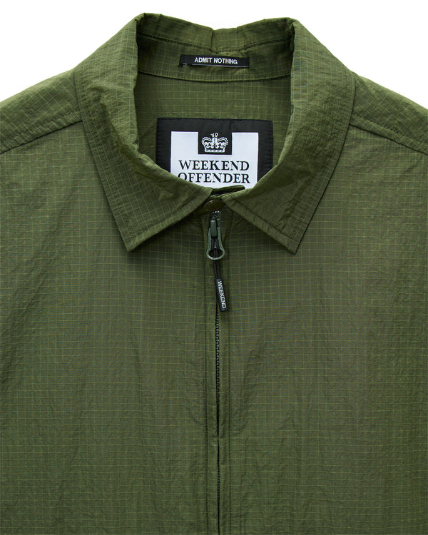 Vinnie Over-Shirt Bay Leaf Green