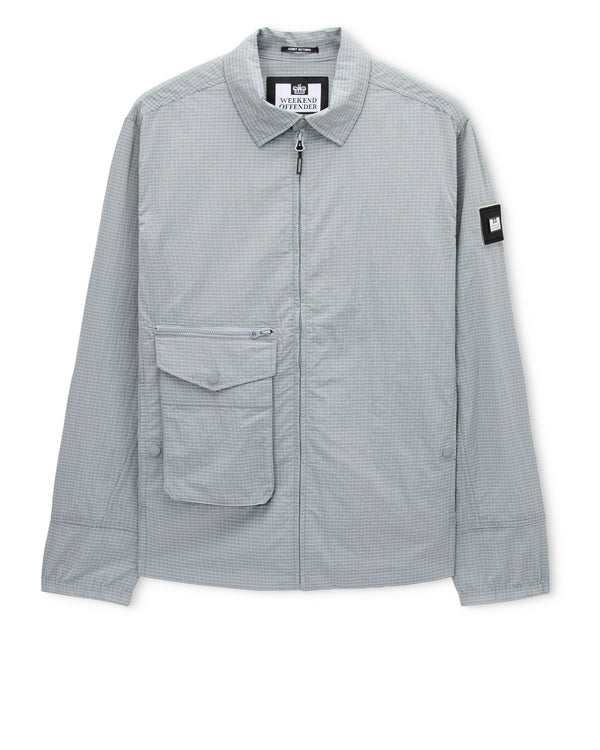 Vinnie Over-Shirt Sea Spray Blue