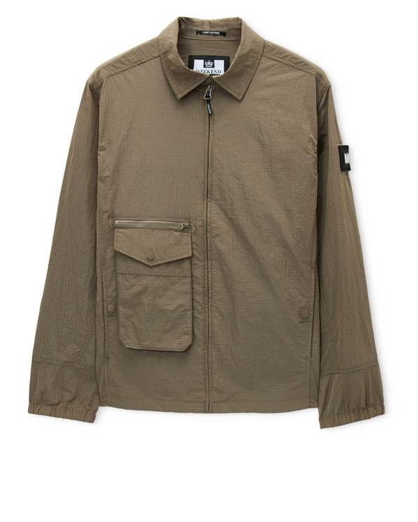 Plus Size - Vinnie Over-Shirt Tobacco Brown