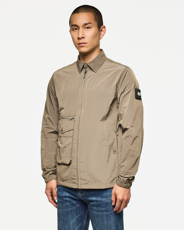 Vinnie Over-Shirt Tobacco Brown