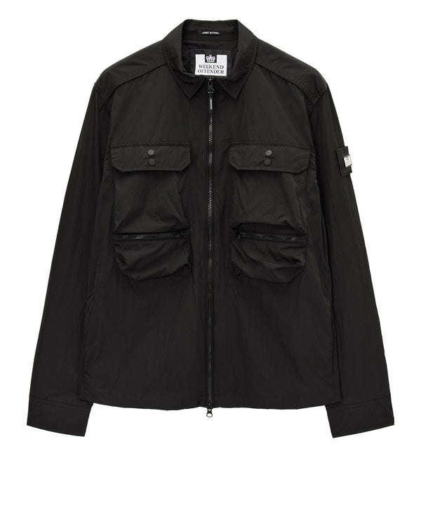 Plus Size - Shields Over-Shirt Black