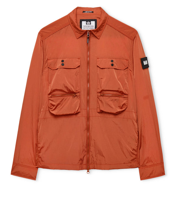Shields Over-Shirt Sunset Orange