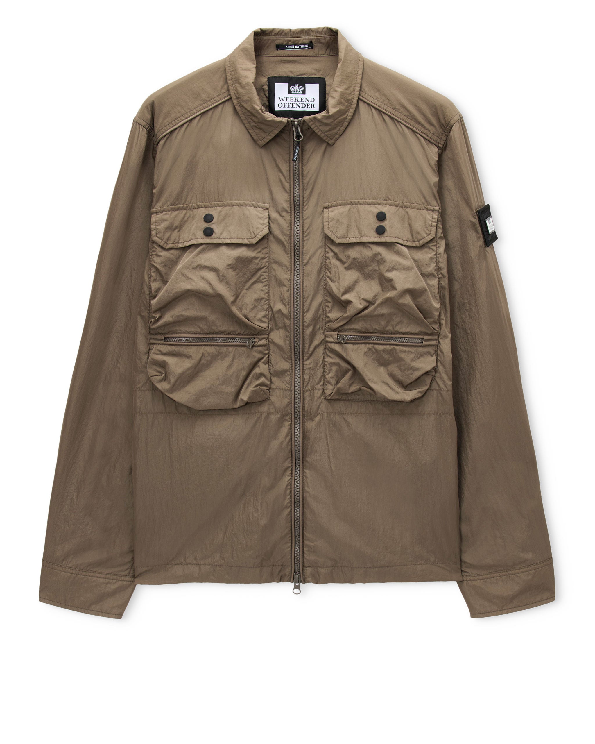 Shields Over-Shirt Tobacco Brown – Weekend Offender