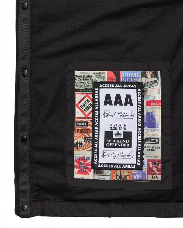 Ronson Überhemd Schwarz