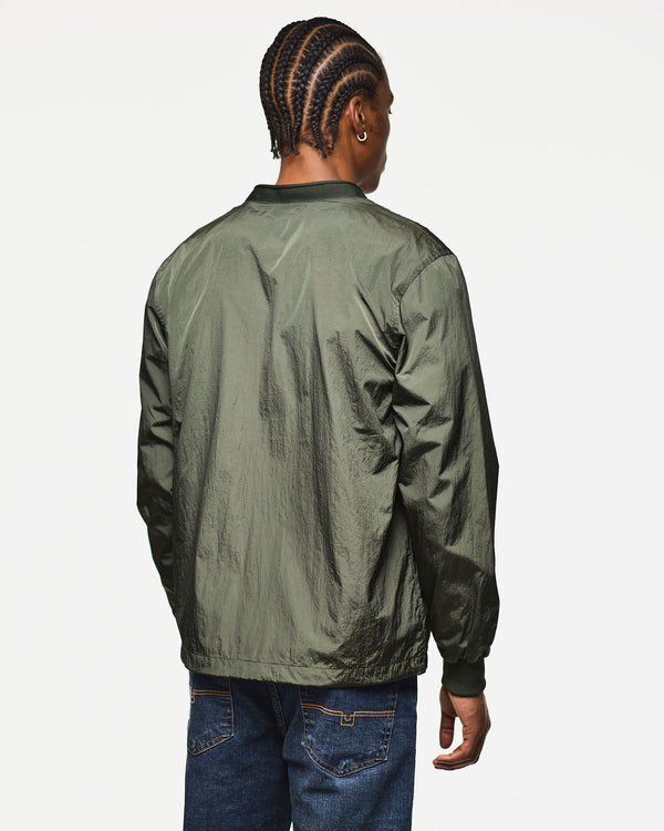 Ronson Over-Shirt Black Forest Green