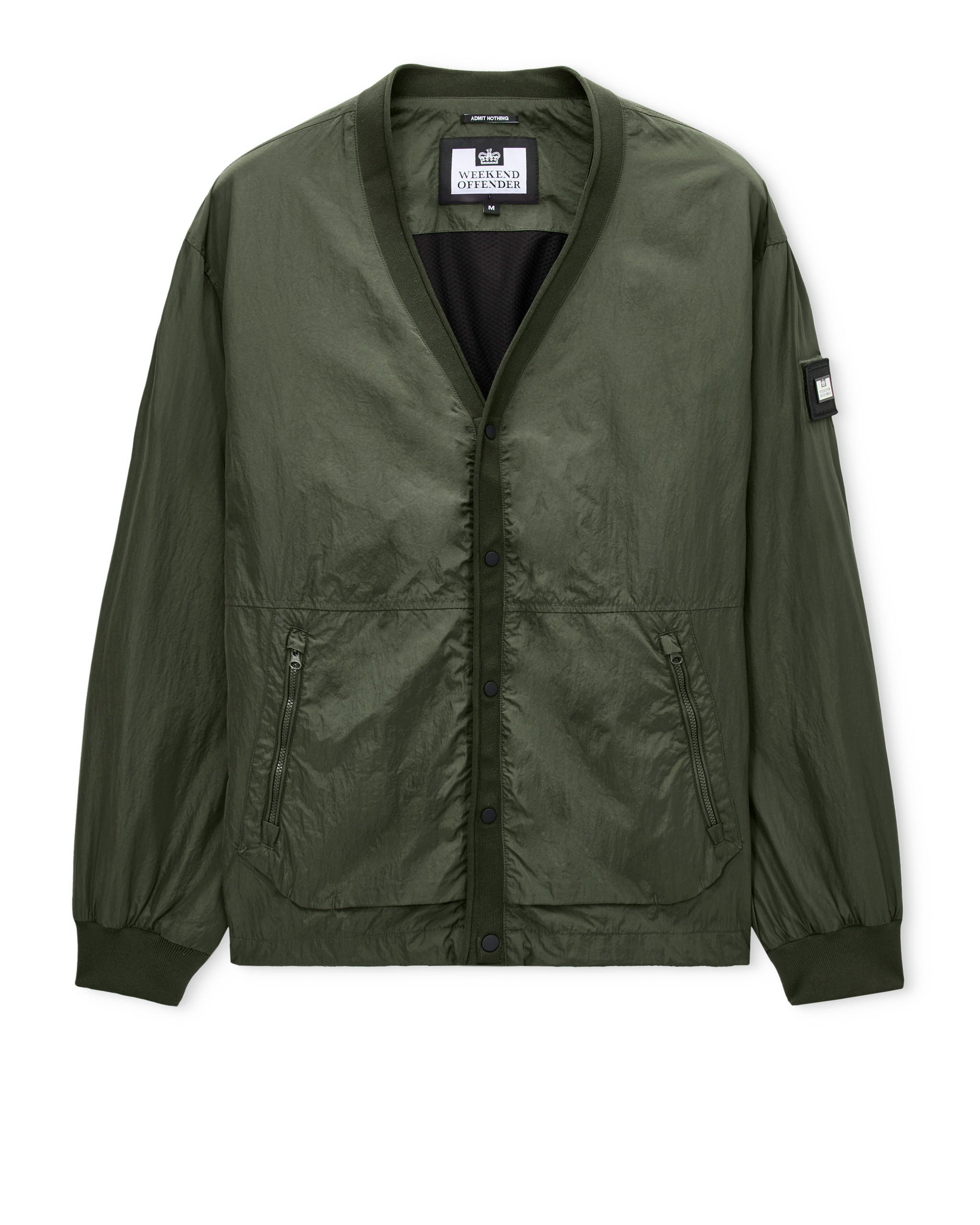 Ronson Over Shirt Black Forest Green