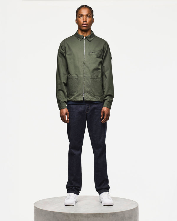 Caleb Over-Shirt Schwarzwaldgrün