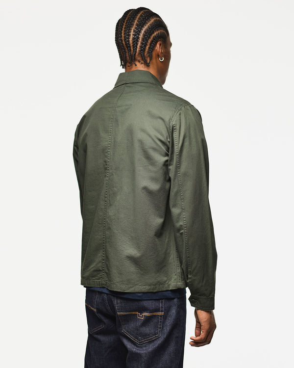 Caleb Over-Shirt Schwarzwaldgrün