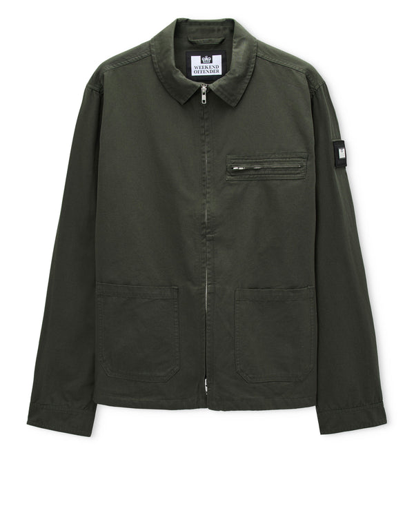 Caleb Over-Shirt Schwarzwaldgrün