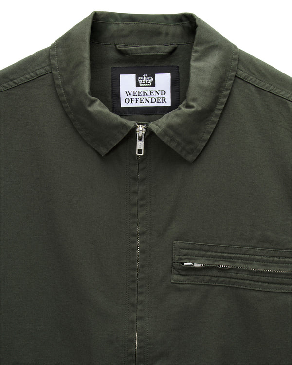 Caleb Over-Shirt Schwarzwaldgrün