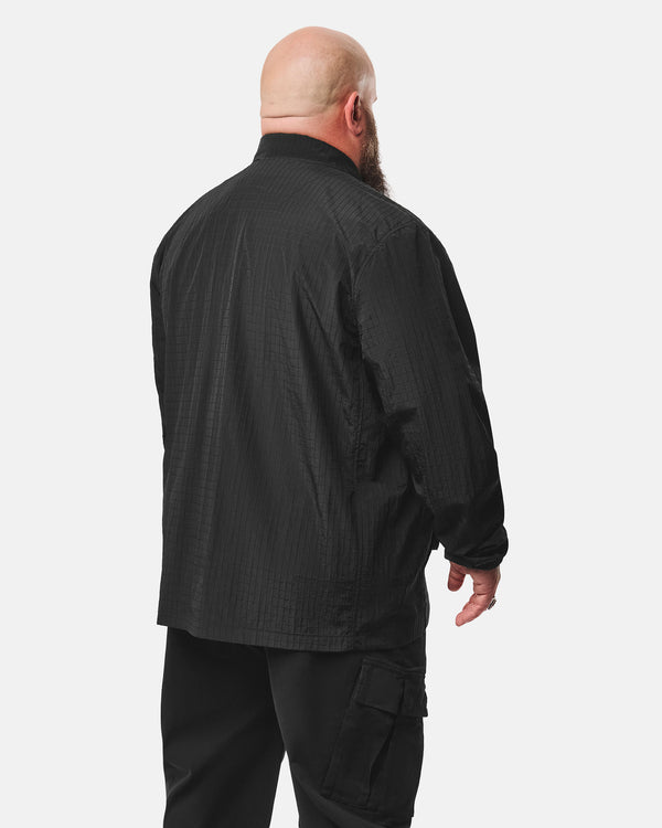 Plus Size - Vinnie Over-Shirt Black