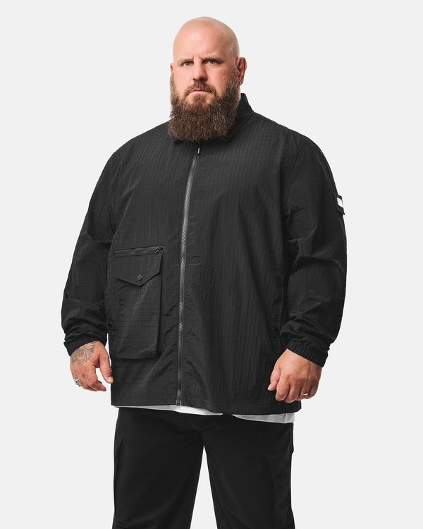 Plus Size - Vinnie Over-Shirt Black