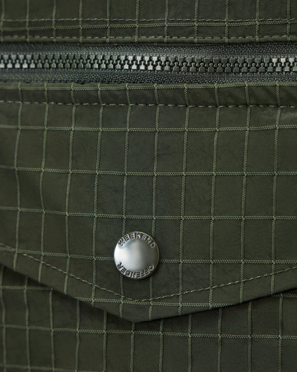 Vinnie Overshirt Black Forest Green