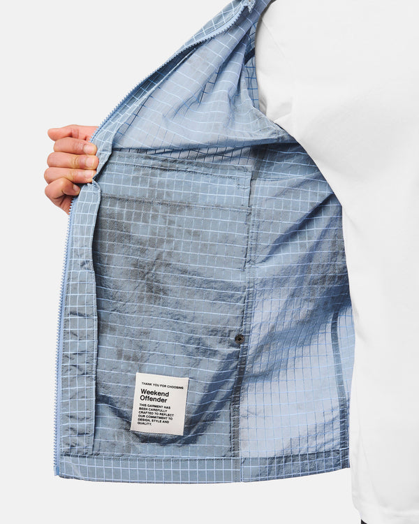 Camicia Over Vinnie Blu Peruviano