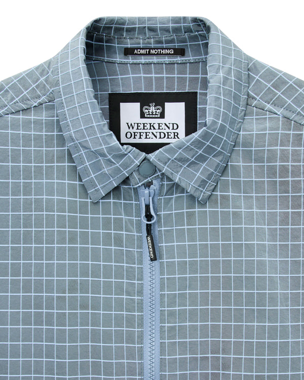 Plus Size - Vinnie Over-Shirt Peruvian Blue