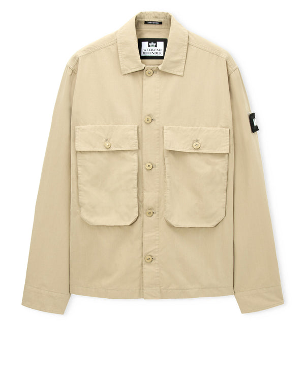 Pancho Over-Shirt Stone