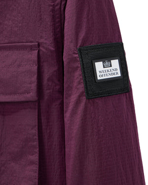 Arapu Over-Shirt Deep Plum