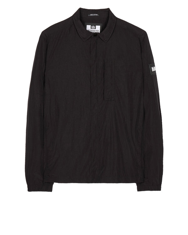 Porter Over-Shirt Black - Plus Size