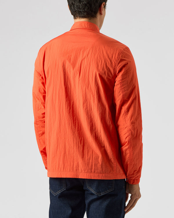 Porter Pocket Over-Shirt Orange Peel