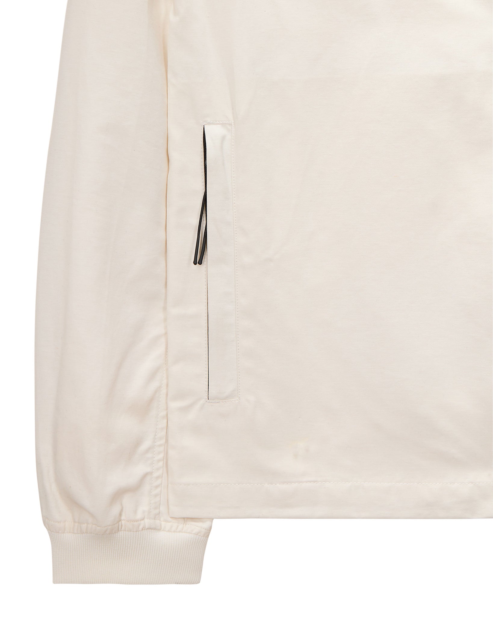 Latmun Mesh Pocket Over-Shirt Winter White