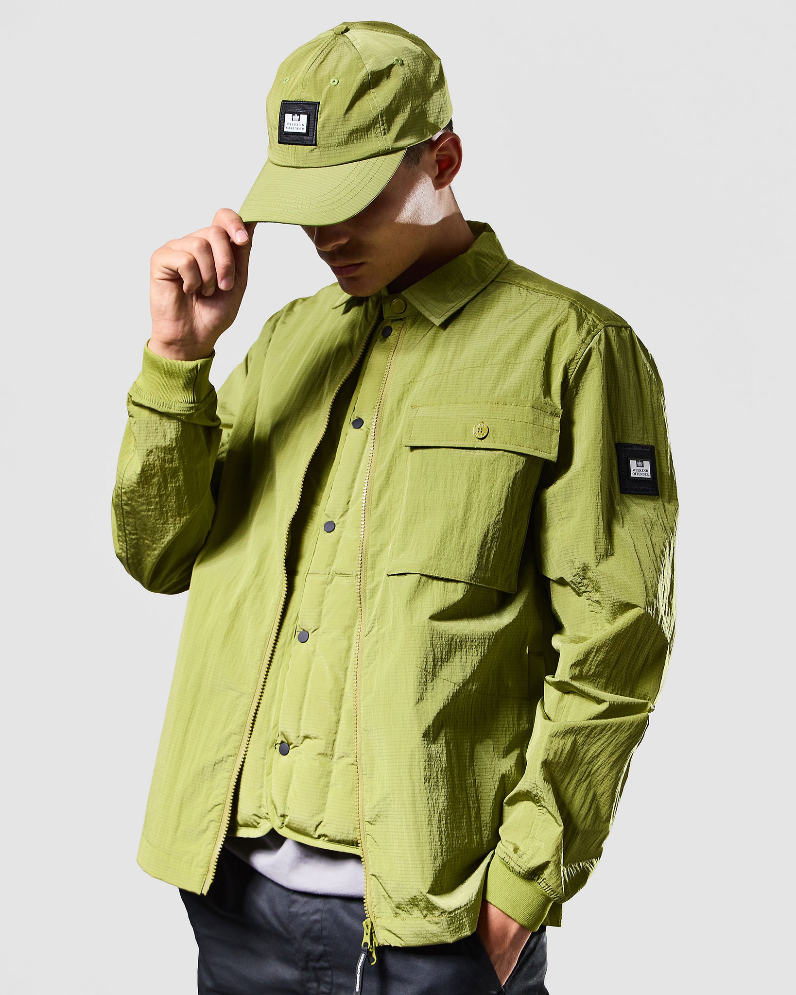 Fanciulli Cap Lime Green