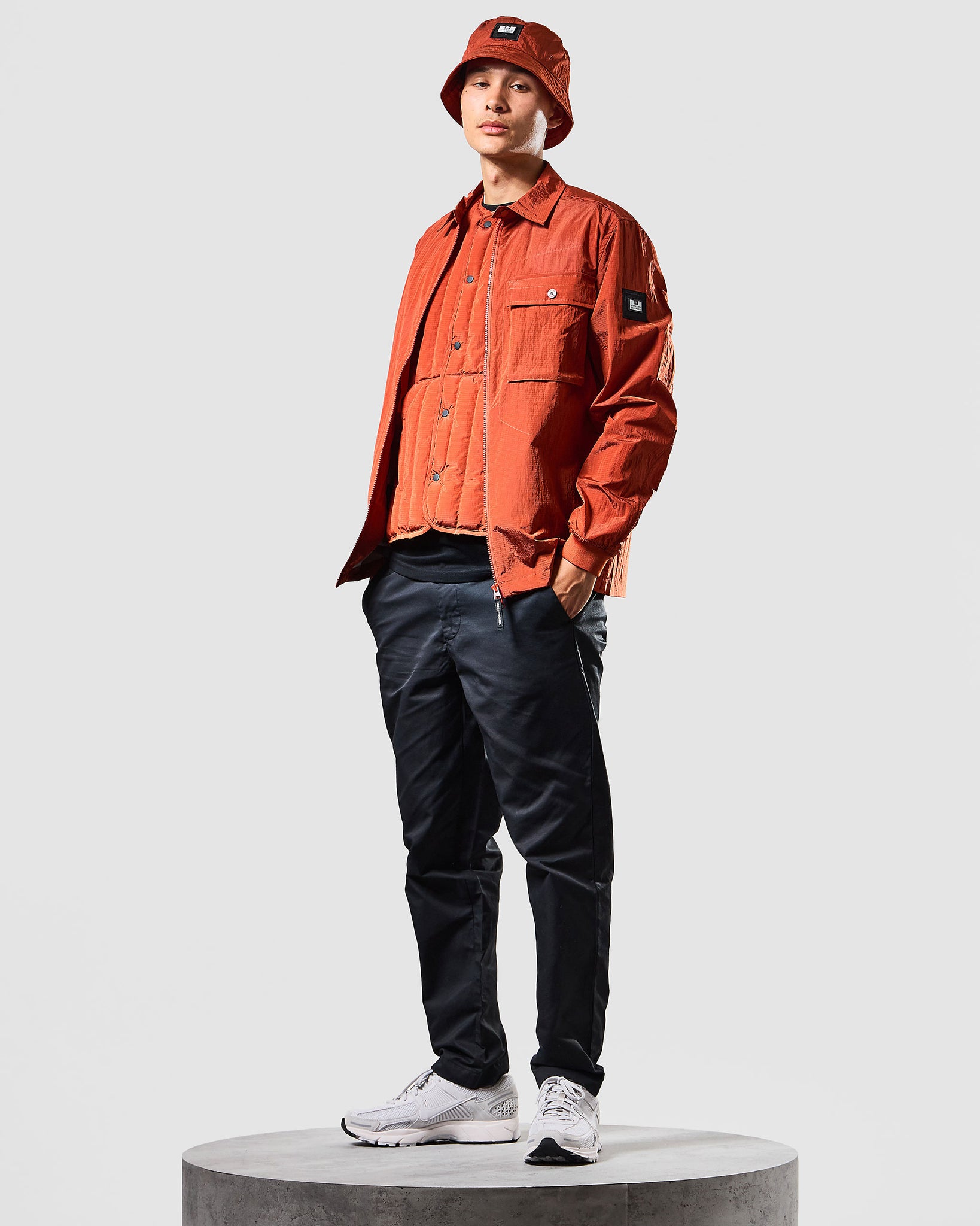 Arapu Over-Shirt Orange Peel