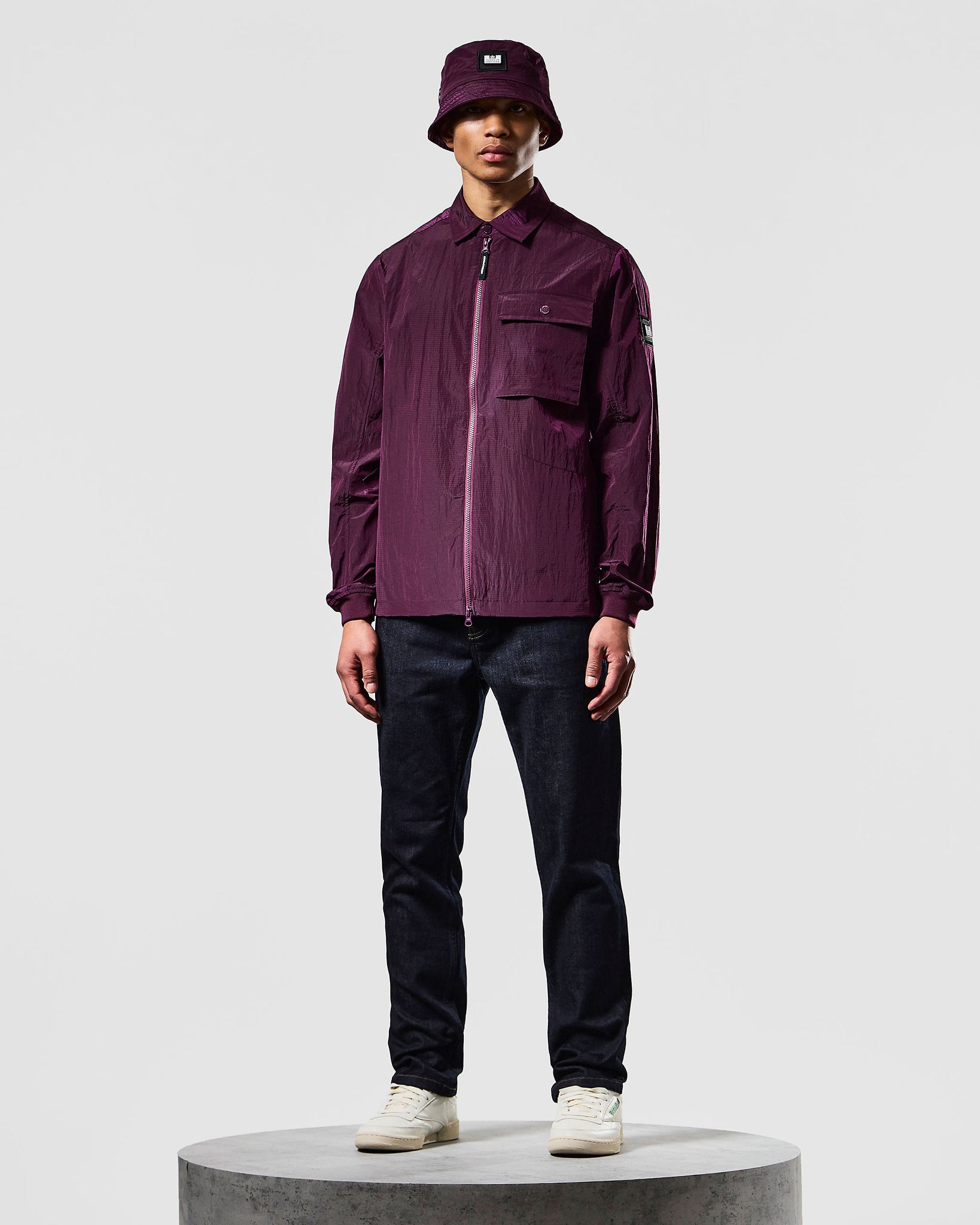 Arapu Over-Shirt Deep Plum