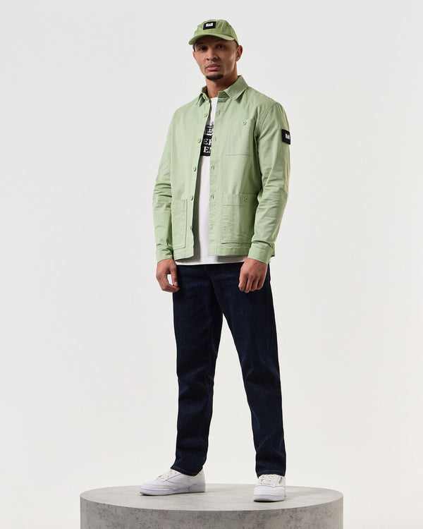 Tavira Over-Shirt Pale Moss Green